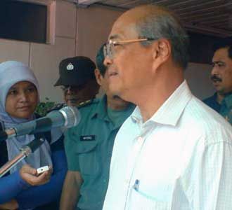 Kuntoro Jalani Tes Kesehatan