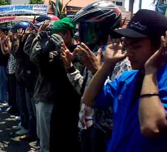 Salat Gaib Mengecam Pelantikan SBY