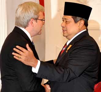 SBY-Boediono Banjir Ucapan Selamat