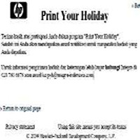 Belum Terima Hadiah dari HP Print Your Holiday