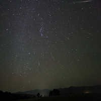 Hujan Meteor Orionid pada 17-25 Oktober di Tengah Malam