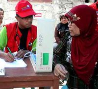 Pengobatan Gratis Korban Gempa