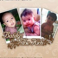 Beraksi di Foto Balita Batik & The Kids