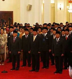 24 Wajah Baru di Kabinet SBY