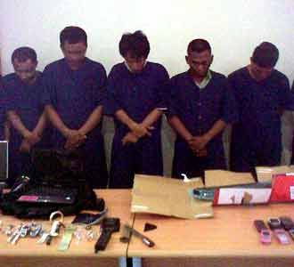 Polres Jaksel Bekuk 12 Penjahat
