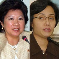 Sri Mulyani dan Mari Elka Hapus Keraguan Pasar