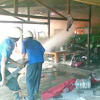 4 Mobil Ikut Hangus, Kerugian Belum Diketahui