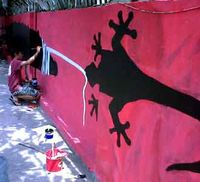 Kampanye Antikorupsi via Mural