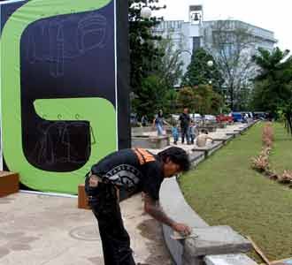 Taman Cikapayang Dipercantik