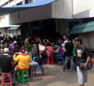 Mahasiswa STT Setia Menuntut Relokasi