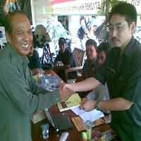 Polisi Jepang Berbagi Pengalaman dengan Warga Pondok Nirwana