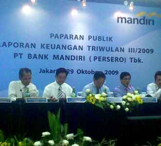 Bank Mandiri Cetak Laba Rp 4,6 Triliun
