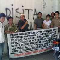 Uang PHK Belum Dibayar, Buruh Duduki Aset Perusahaan