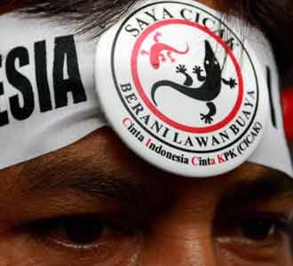 Cicak Demo Mabes Polri