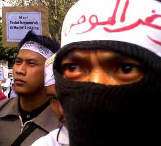 Demo Pembebasan Masjid Al Aqsa
