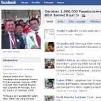Dukungan di Facebook Dekati Angka 300 Ribu