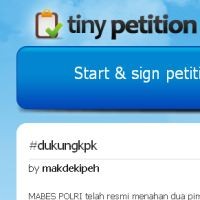 Pengguna Twitter Diajak Dukung KPK