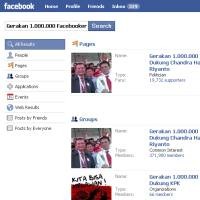 Grup Facebook Dukung KPK Temui Hambatan? 