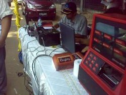 Mati Lampu, Uji Emisi di Kalibata Terhenti