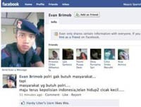 Tengil di FB, Evan Brimob Minta Maaf