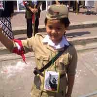 Sambut Hari Pahlawan, Siswa SD Gelar Aksi Simpatik 