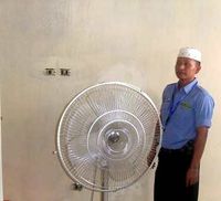 Kamar Calhaj Pasca Kebakaran
