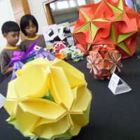 Guru TK Ramaikan Origami Festival