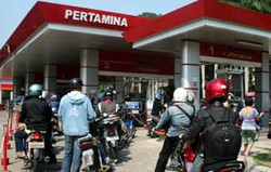 SPBU Sumenep Menteng Dirobohkan