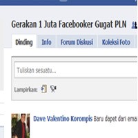 Beredar Gerakan 1 Juta Facebooker Gugat PLN