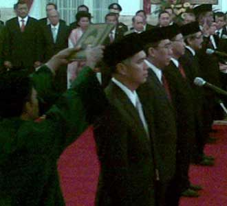 Pelantikan Kepala BKPM dan 5 Wakil Menteri