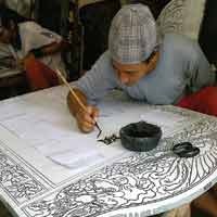 Bong Pay, Seni Pahat Batu Makam Cina