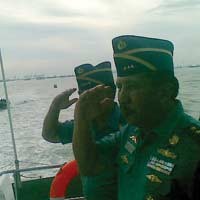 Sebelum Sertijab, KSAL Gelar Admiral Inspection 