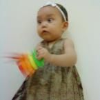 Cheline Zefanya, 10 Bulan; Perempuan; f