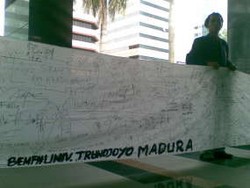 Mahasiswa Trunojoyo Kecam Tindakan Orang-orang di Trunojoyo