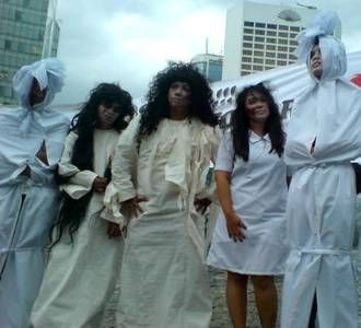 Pocong Demo di HI