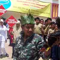 Siswa SMP Diajari Pendidikan Anti Korupsi