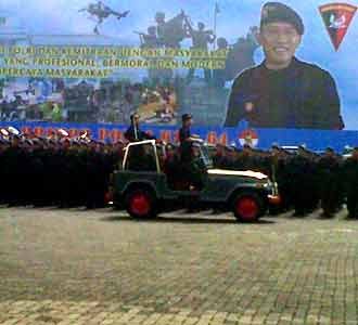 Peringatan HUT ke-64 Brimob