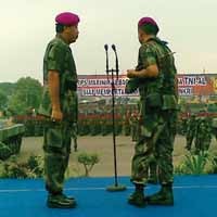 KSAL Bangga Jadi Warga Kehormatan Marinir 