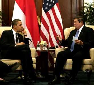 SBY-Obama Lakukan Pertemuan 