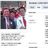 Pendukung Chandra-Bibit Dekati 1,3 Juta Facebooker