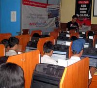 Siswa SD Ketularan Virus Ngeblog