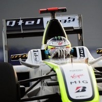 Mercedes Beli BrawnGP
