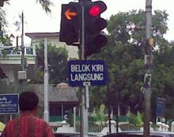 Dishub Akan Pasang Rambu Baru Belok Kiri Tak Boleh Langsung 