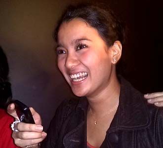 Ditanya Soal Anang, Marcella Senyum