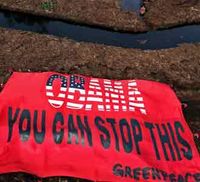 Aksi Greenpeace di Hutan Riau