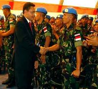 Dubes RI Beirut Kunjungi Indobatt