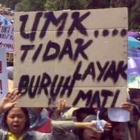 Kecewa Besaran UMK, Ribuan Buruh Datangi Kantor Gubernur Jateng