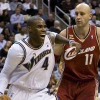 Jamison Debut, Wizards Libas Cavs