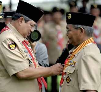 Pengurus Kwarnas Pramuka Dilantik