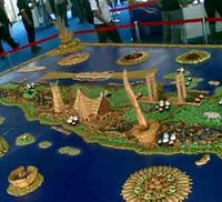 Kue Miniatur Kepulauan RI
